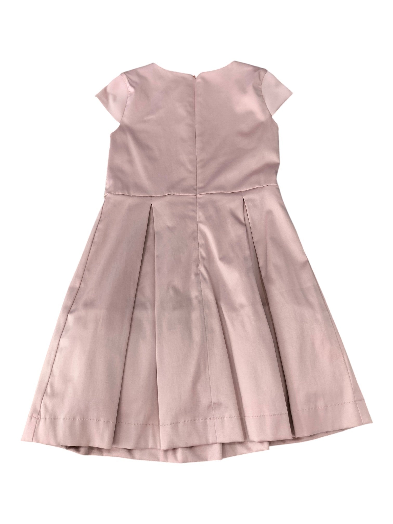 Abito Kocca corpetto paillettes e gonna in raso - Rosa cipria