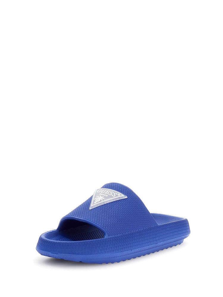 Ciabatte Guess gommate - Blu Royal