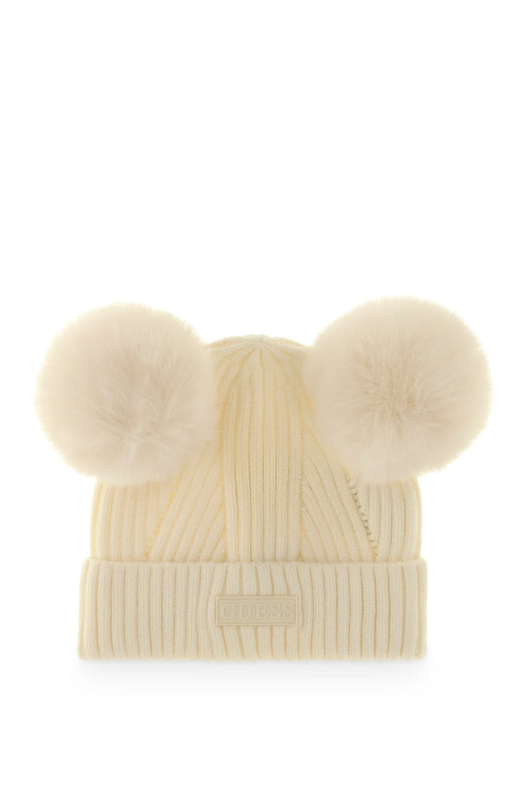CAPPELLO DUE PON POM PANNA