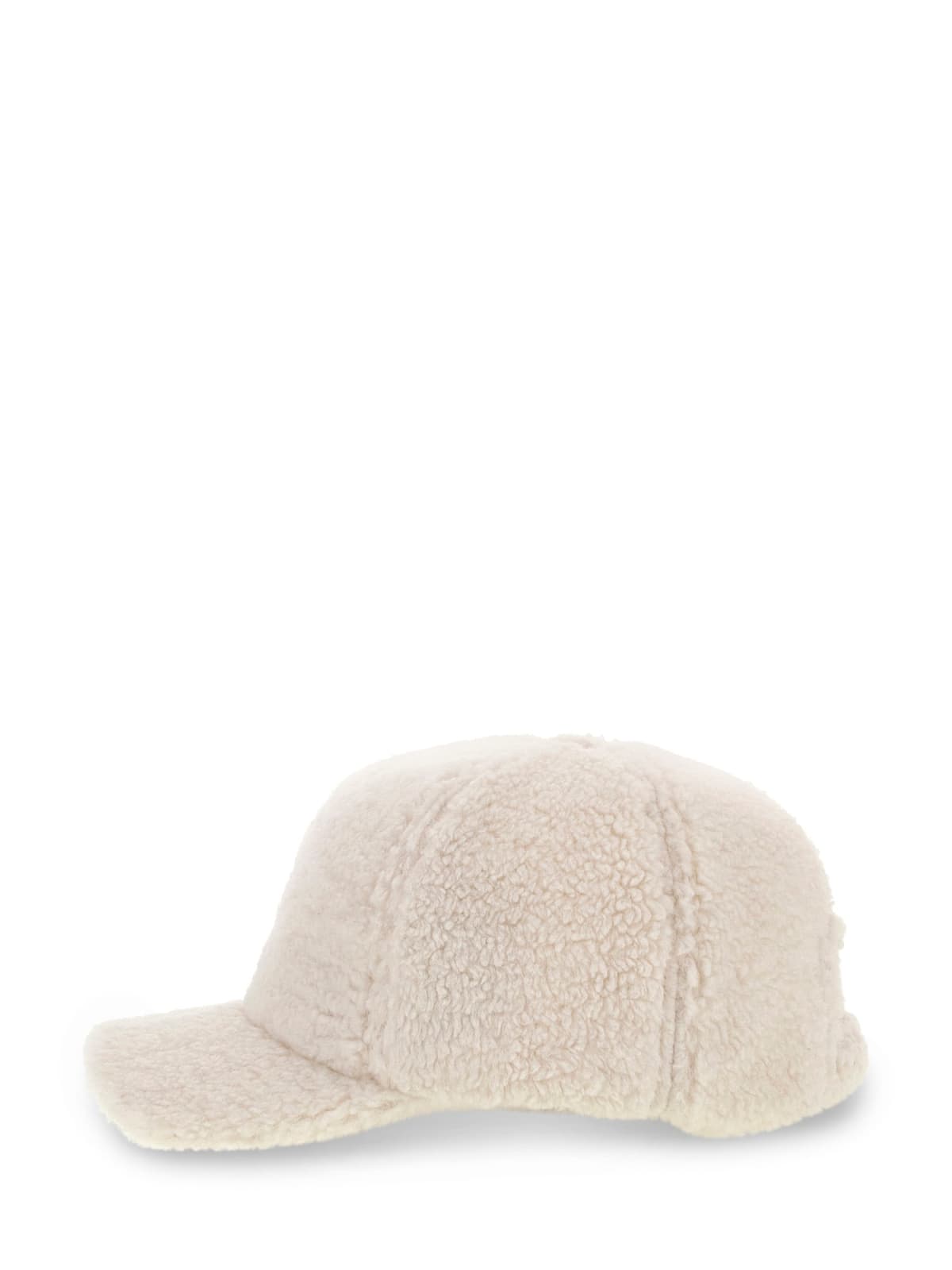 CAPPELLO TEDDY CON VISIERA BIANCO