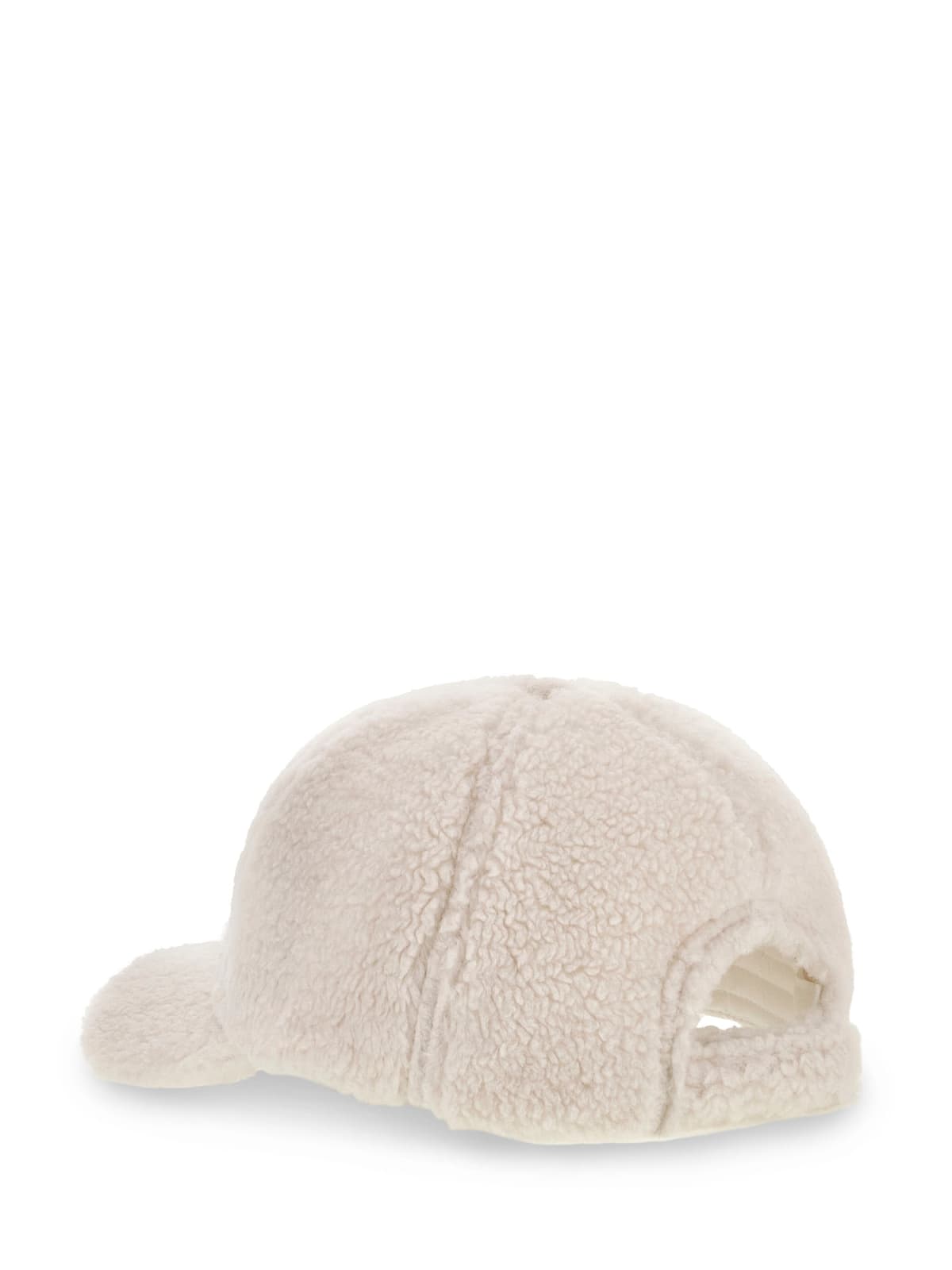 CAPPELLO TEDDY CON VISIERA BIANCO