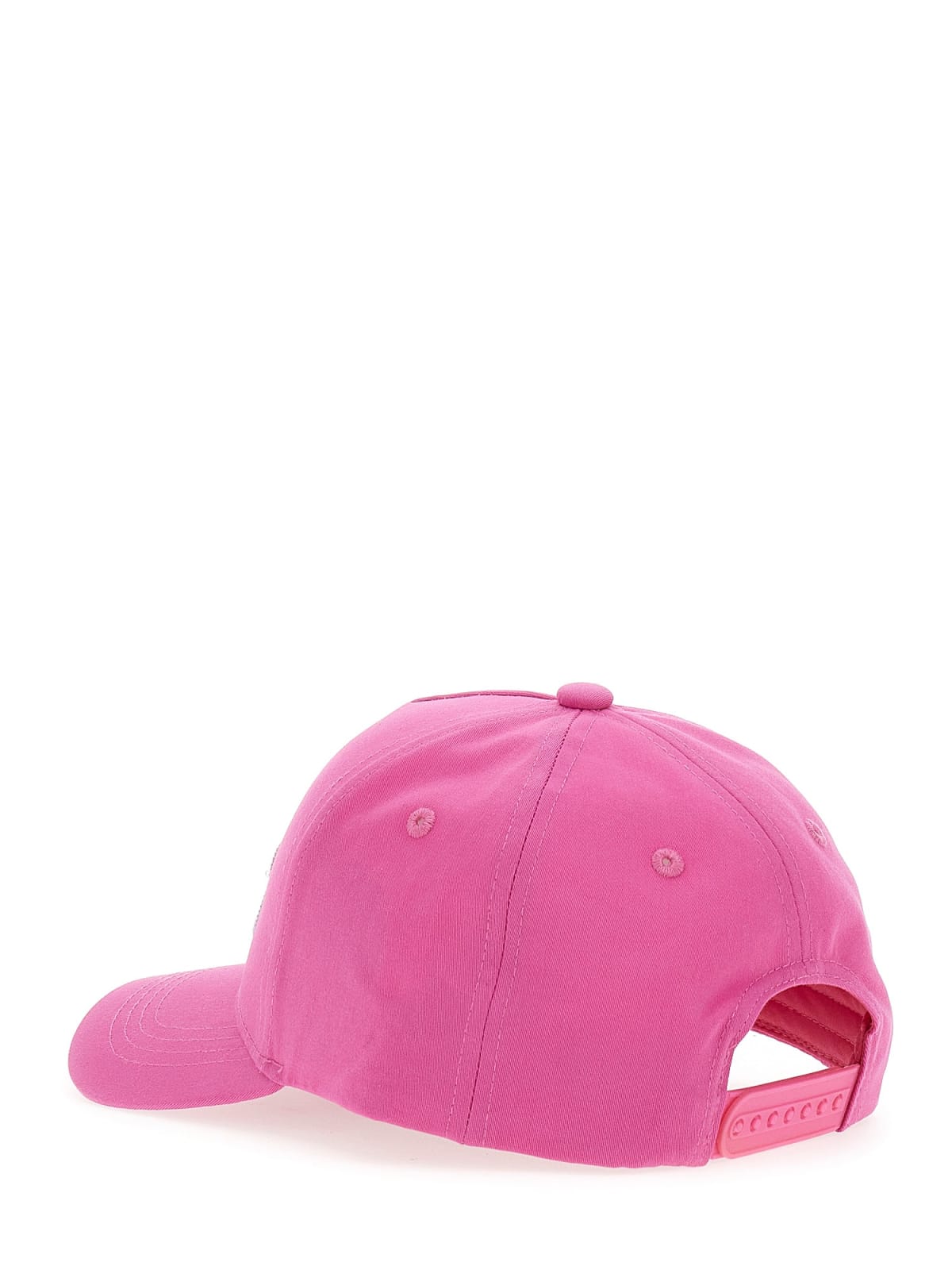 Berretto Guess con logo paillettes - Fuxia