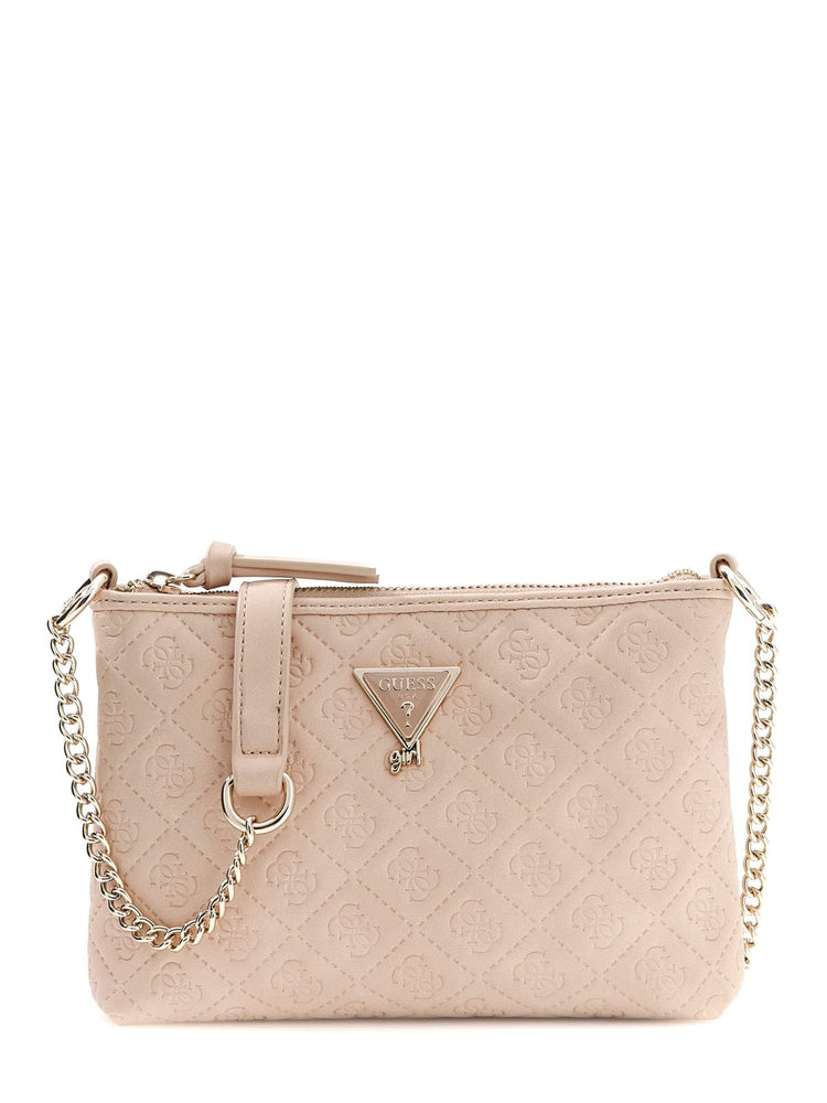 Borsa con tracolla Guess trapuntata - Rosa