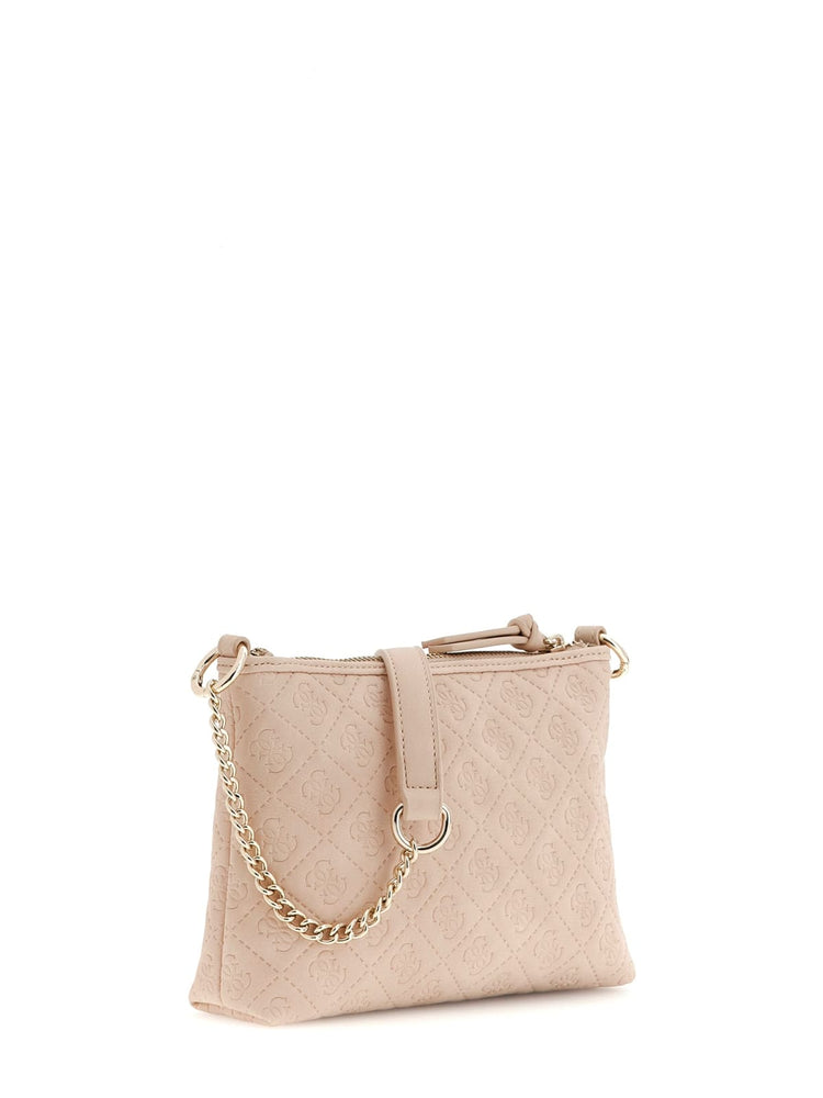 Borsa con tracolla Guess trapuntata - Rosa