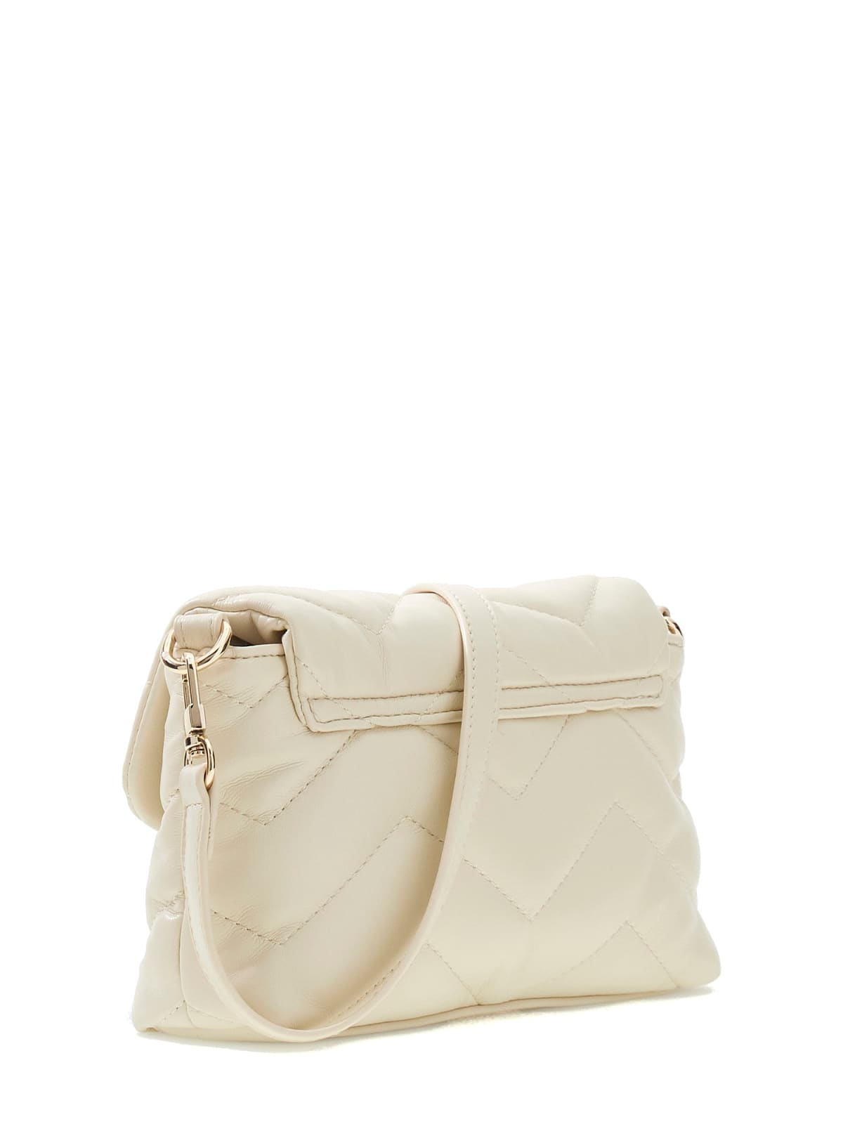 POCHETTE/TRACOLLA GUESS IMBOTTITA CREMA
