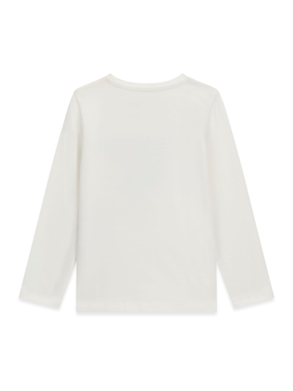 SHIRT GUESS BIANCA TRIANGOLO FIORI