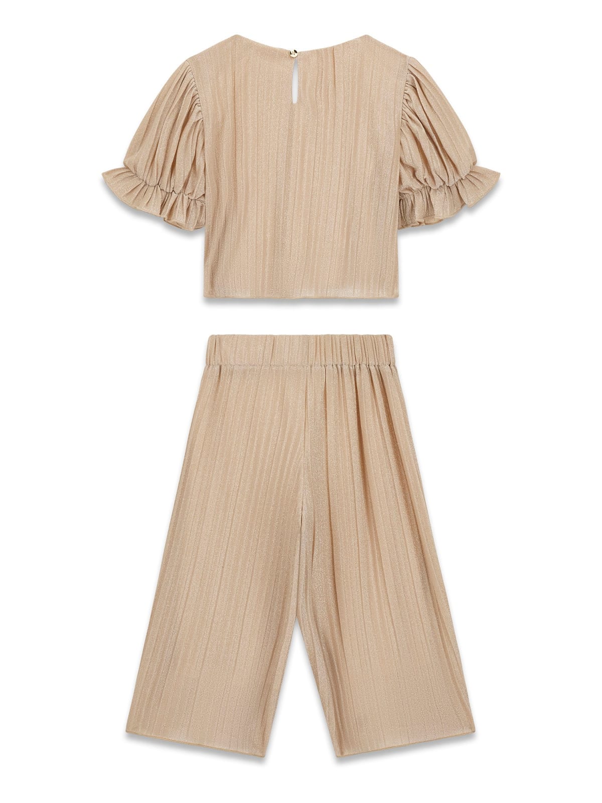Coordinato Guess plisse - Oro lurex