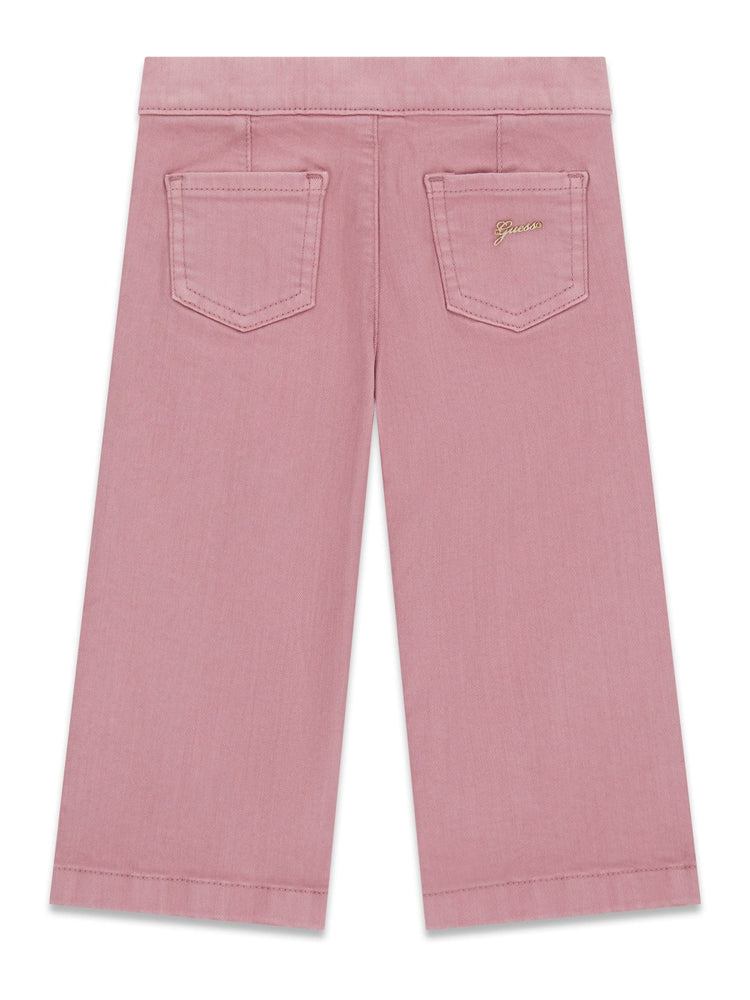 PANTALONE GUESS ROSA CIPRIA DETTAGLIO BOTTONI ORO