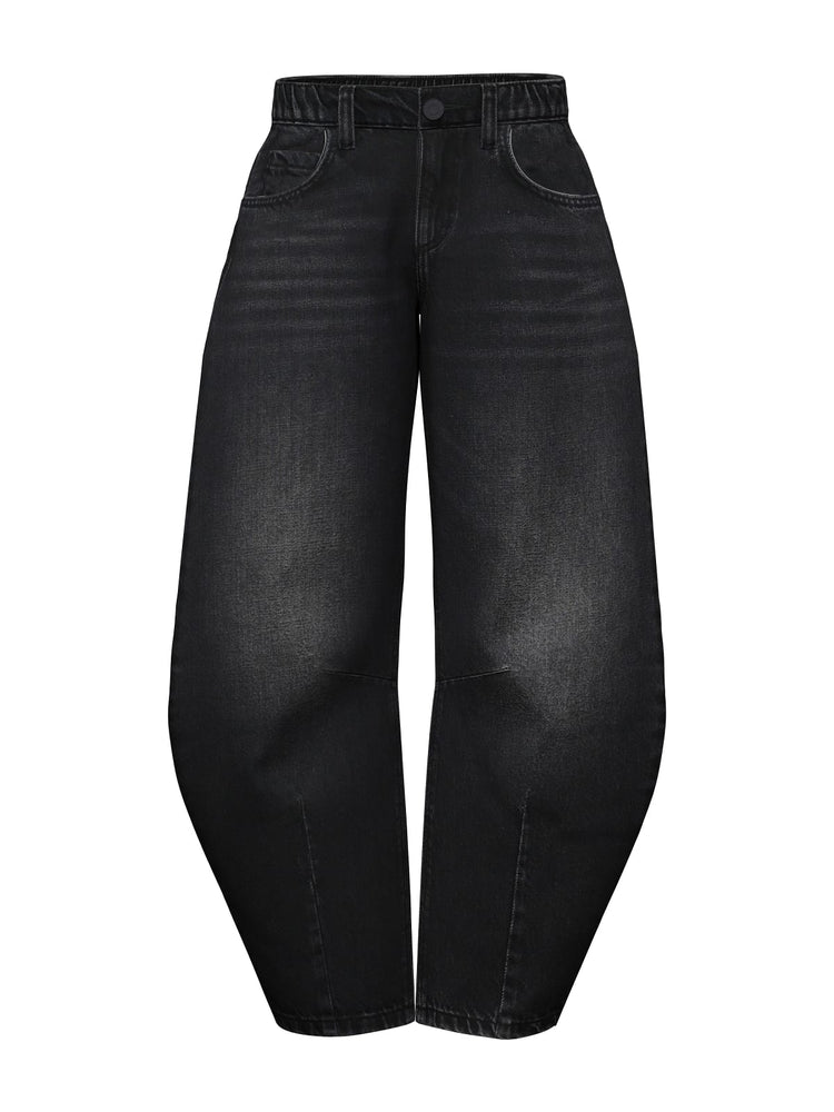 JEANS BALOON NERO
