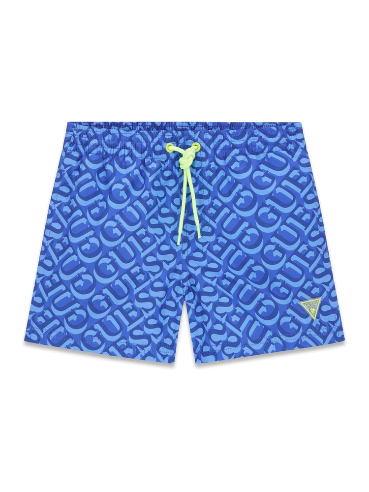 Costume boxer Guess fantasia - Blu Royal