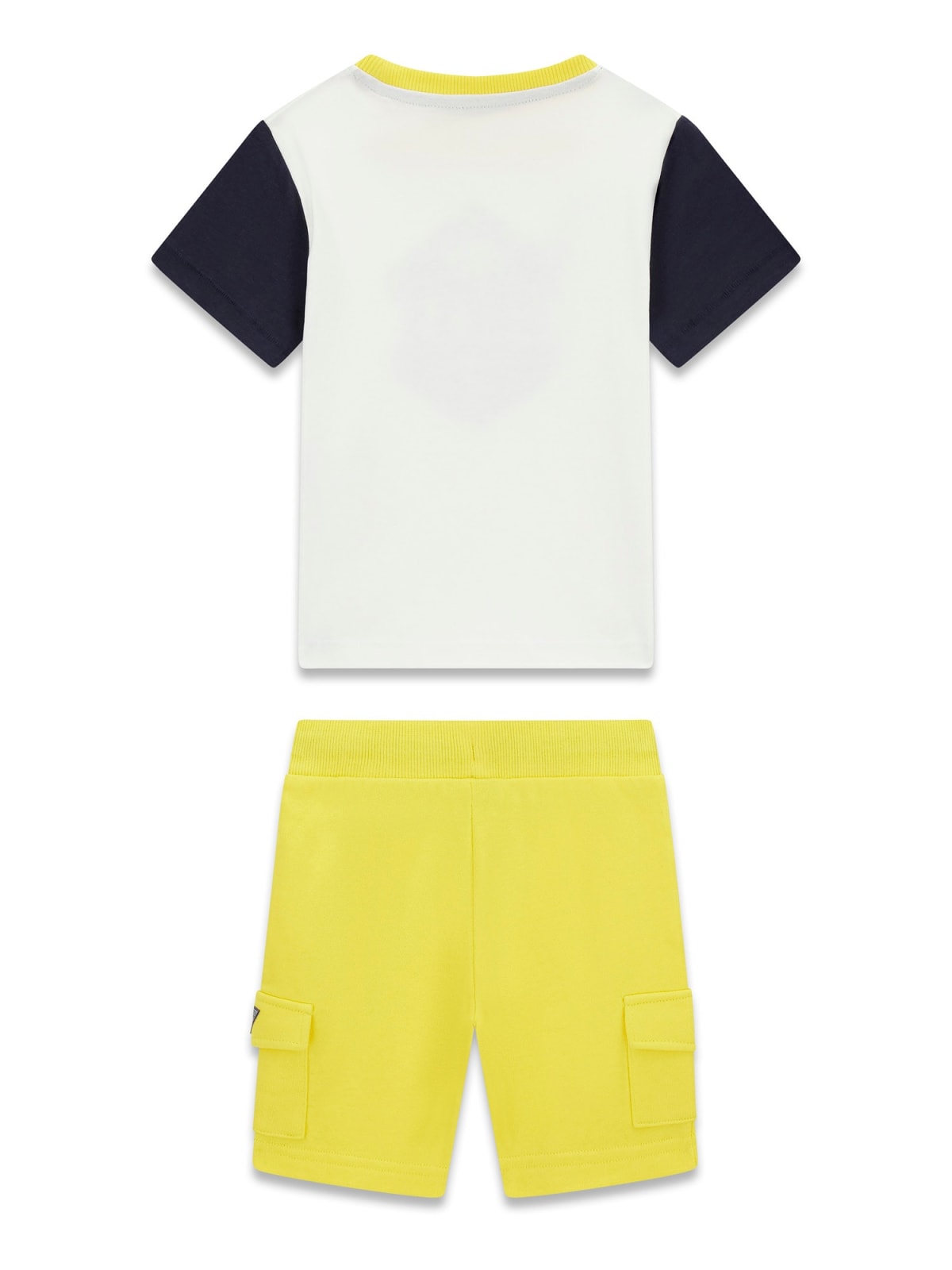 Coordinato in felpa Guess - Bianco/Giallo
