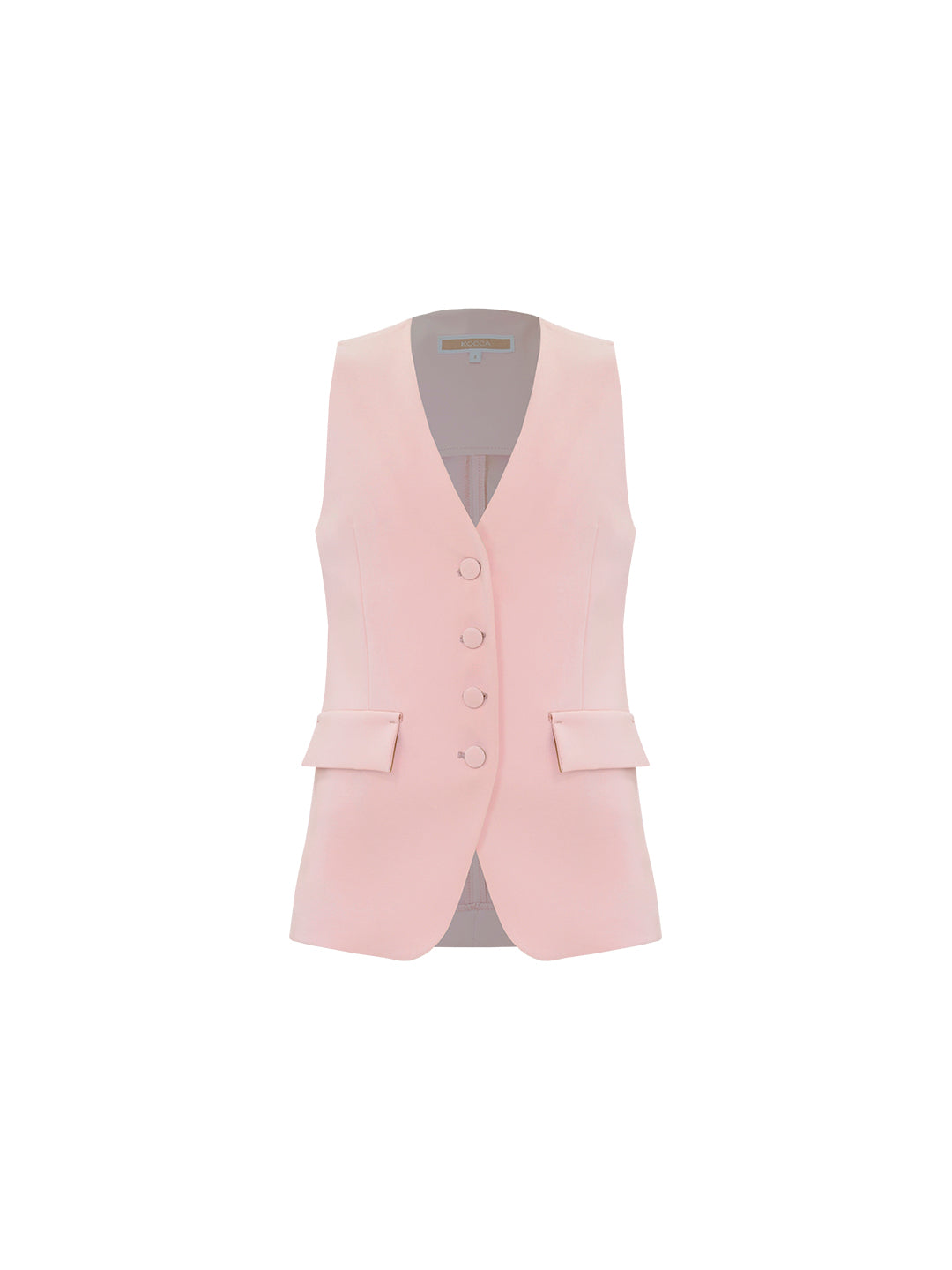 Gilet Kocca Carola - Rosa Cipria