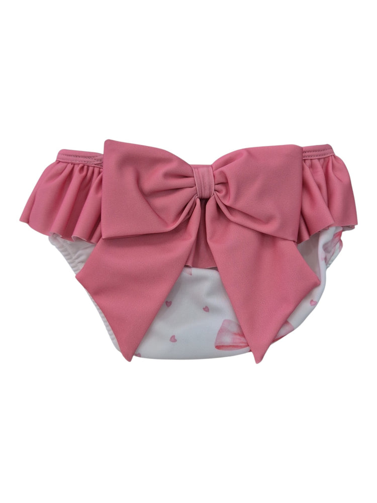 Costume mutandina Meia Pata - Fiocchi rosa