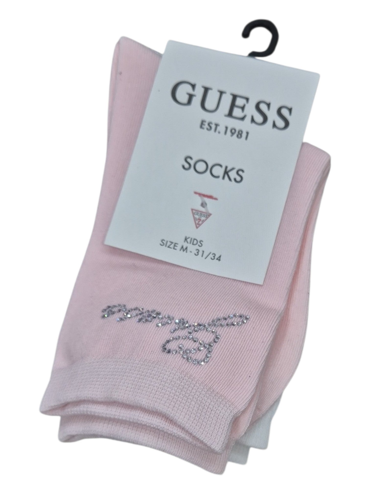 Pack 3 paia calzini Guess - Rosa/Bianco/Nero