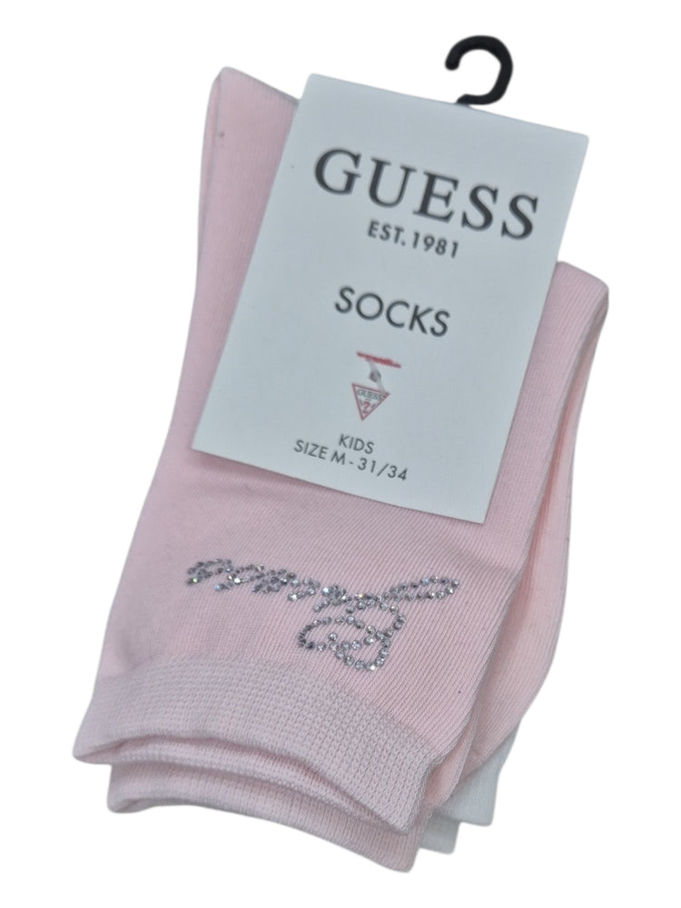 Pack 3 paia calzini Guess - Rosa/Bianco/Nero