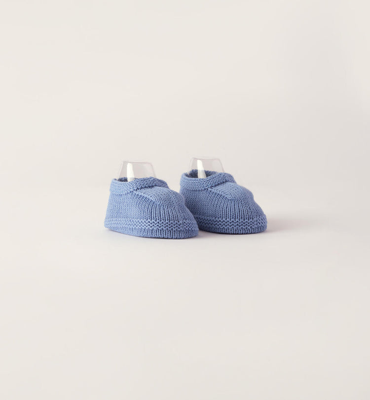 Babbucce neonato Minibanda - Azzurro