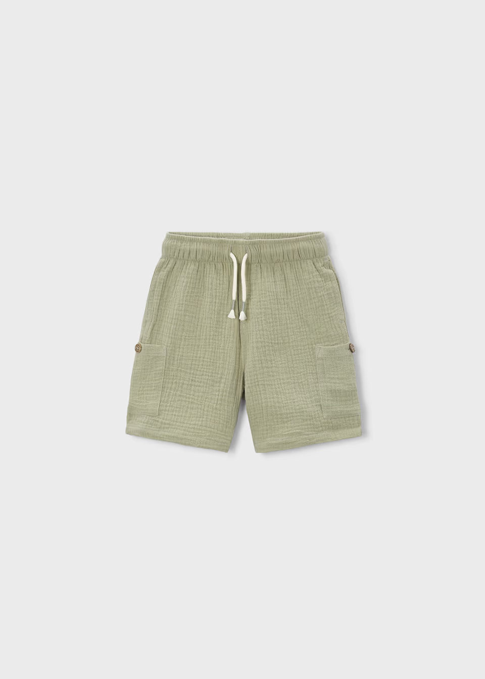 Bermuda bambula bambino Mayoral - Verde militare