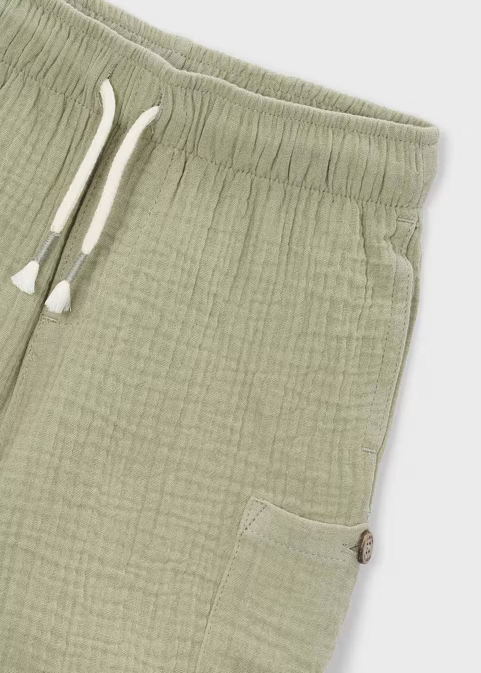 Bermuda bambula bambino Mayoral - Verde militare