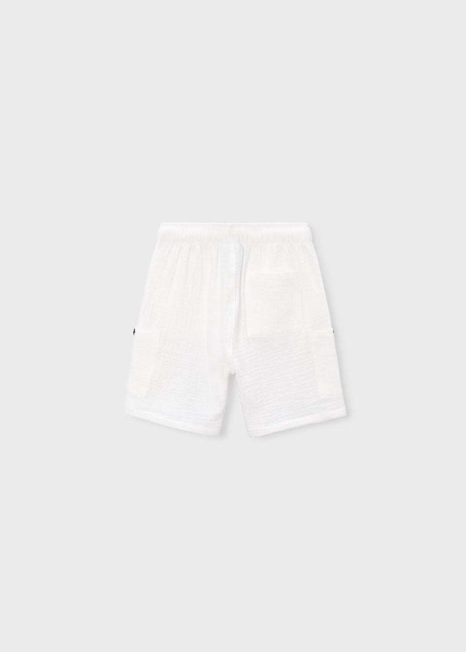 Bermuda bambula bambino Mayoral - Bianco
