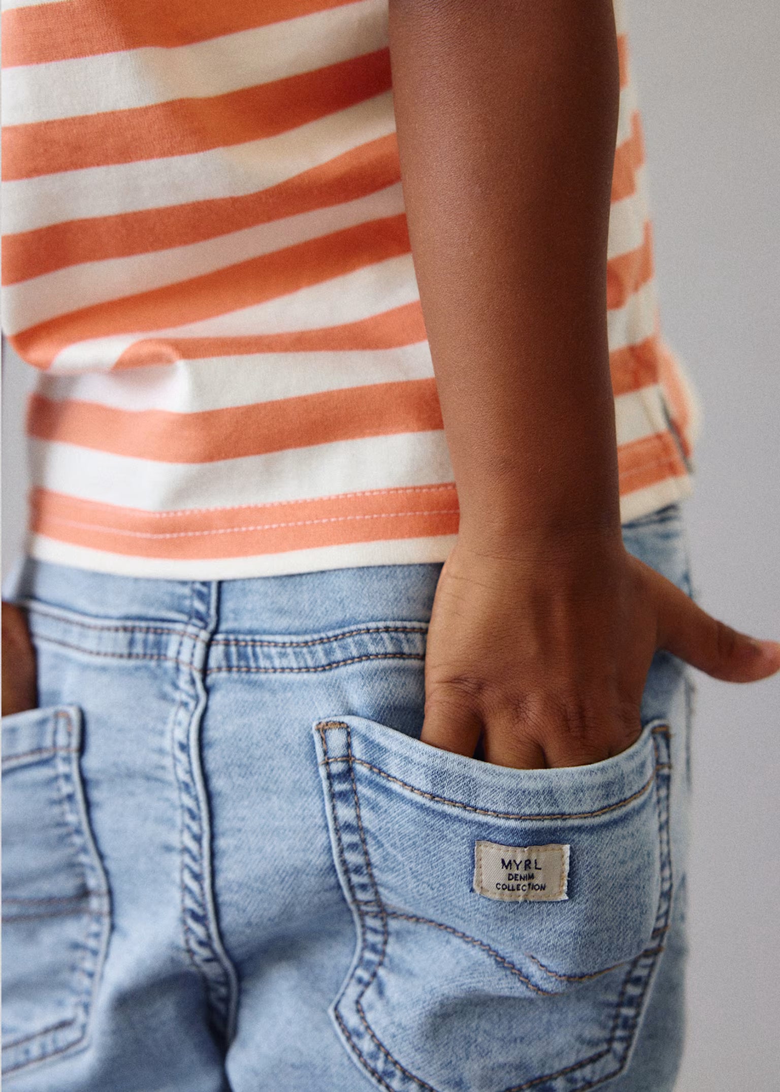 Bermuda jogger Mayoral jeans bambino