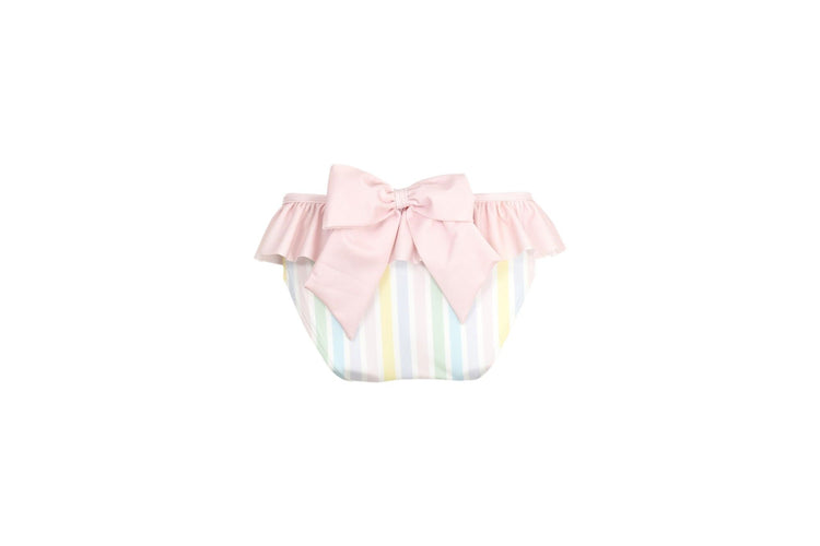 Costume mutandina Meia Pata - Righe multicolore