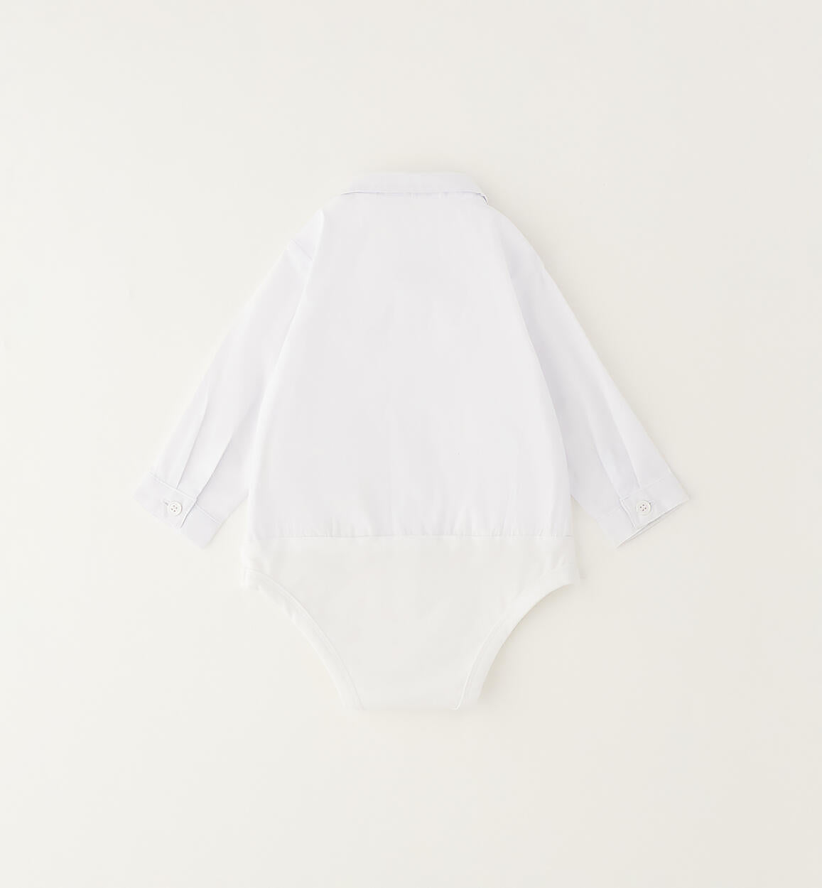 Body camicia neonato Minibanda - Bianco