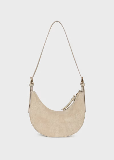 BORSETTA BORCHIE IN CAMOSCIO BEIGE