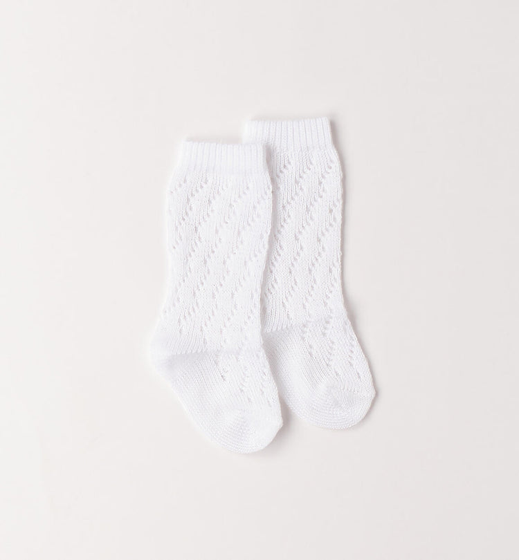 Calze neonato Minibanda - Bianco