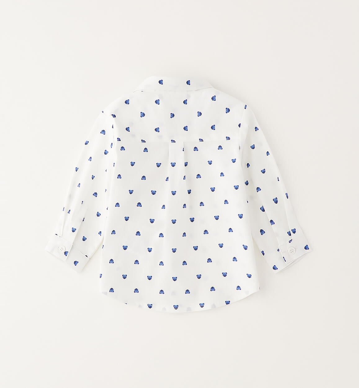 Camicia neonato Minibanda - Bianco con orsetti