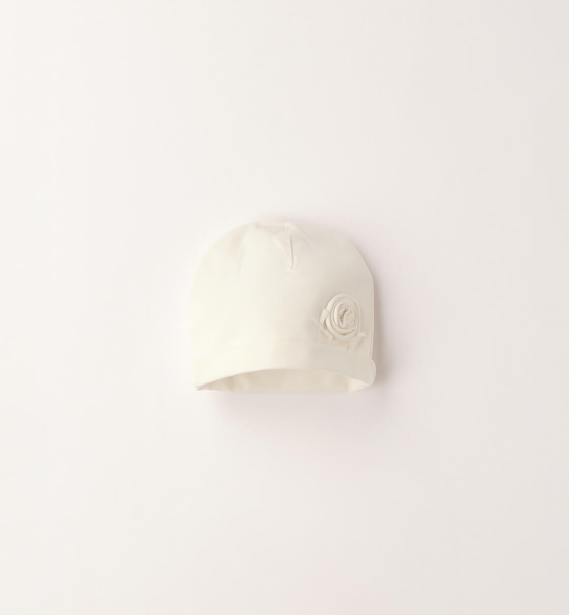 Cappellino neonata Minibanda - Bianco