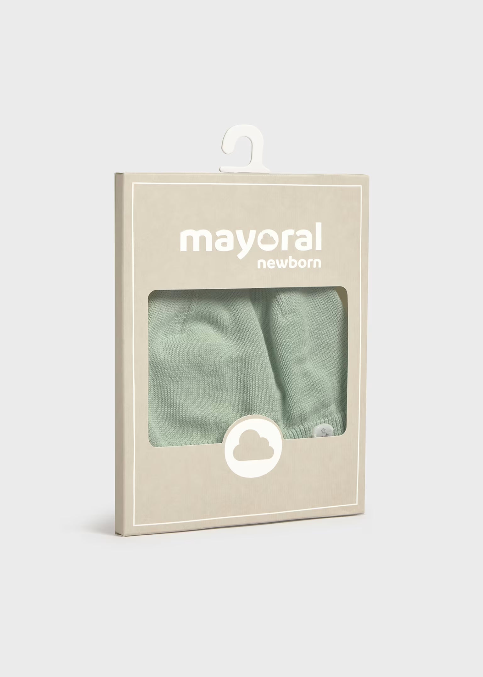 Cappello tricot neonato Mayoral - Verde menta
