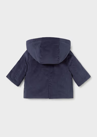 CAPPOTTINO CON ALAMARI BLU
