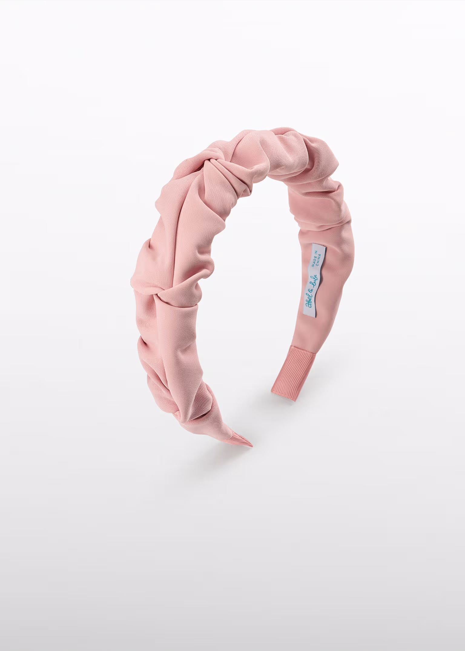 Cerchietto crepe bambina - Rosa