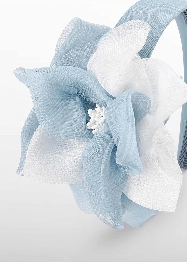 Cerchietto fiori organza bambina Abel&Lula - Polvere