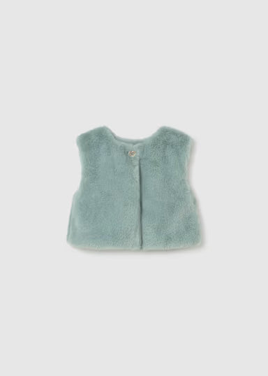 COORDINATO 3P VERDE SALVIA SMANICATO PELLICCIA SHIRT PANNA E LEGGINS FIORI