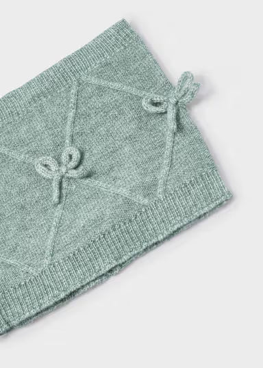 COORDINATO FIOCCO CAPPELLO E COLLO