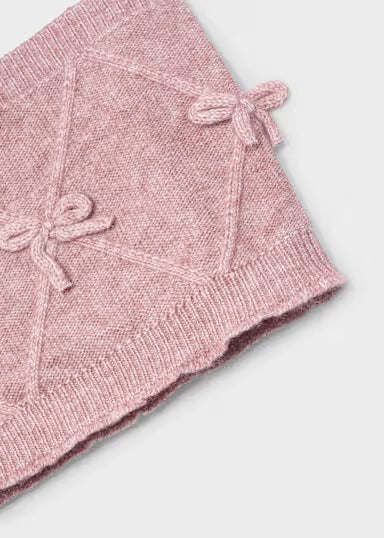COORDINATO FIOCCO CAPPELLO E COLLO
