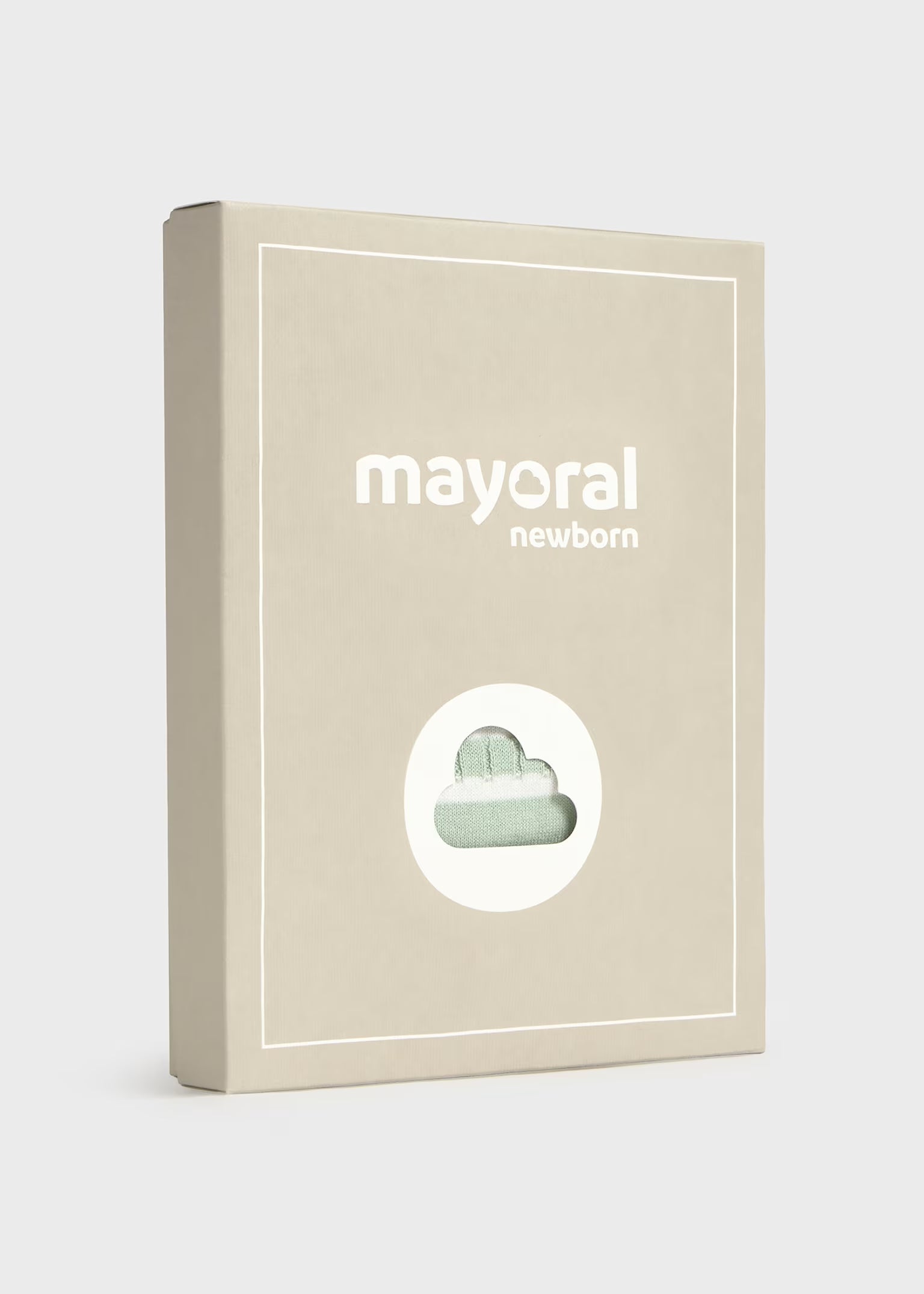 Completo ghettina e maglioncino Mayoral tricot neonato - Verde menta