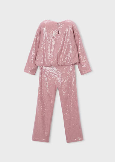 COORDINATO PAILLETTES ROSA CIPRIA