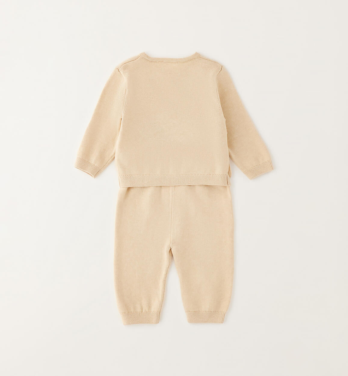 Completo unisex neonati Minibanda - Beige