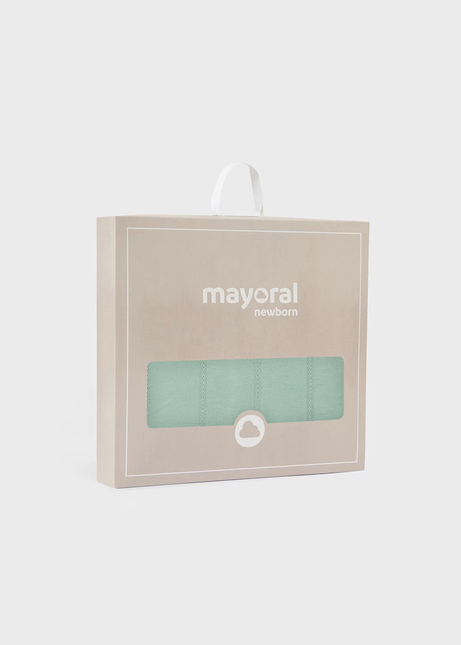Copertina cotone Mayoral neonato - Verde menta
