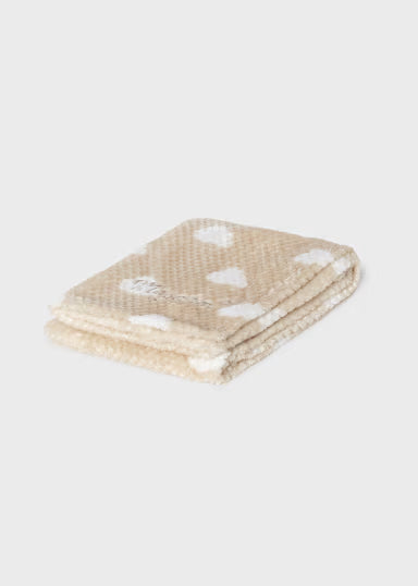 COPERTINA NUVOLETTE IN PELLICCIA BEIGE