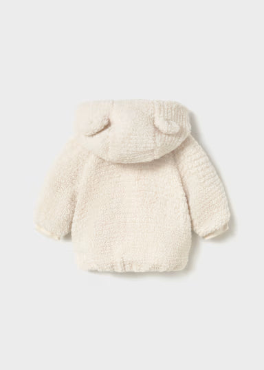 CAPPOTTINO TEDDY CON CAPPUCCIO BEIGE