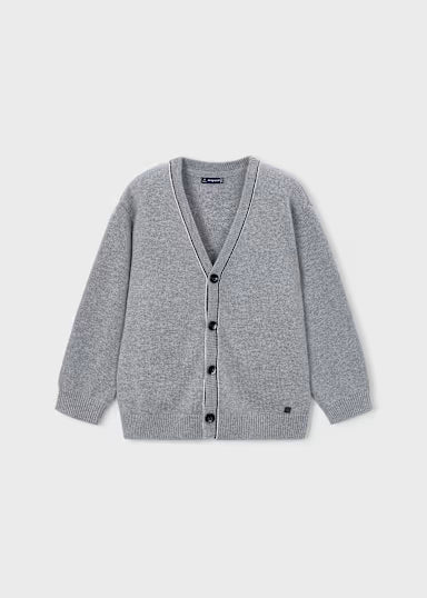 CARDIGAN CON BOTTONI GRIGIO