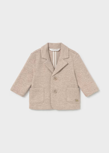 GIACCA IN FELPA BEIGE