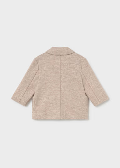 GIACCA IN FELPA BEIGE