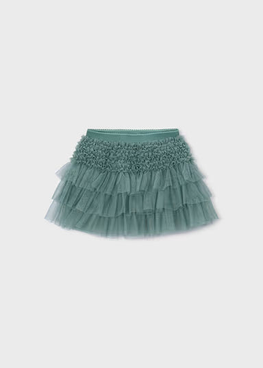 GONNA IN TULLE VERDE