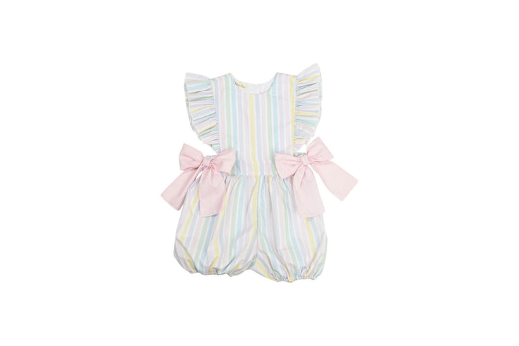 Jumpsuit Meia Pata - Righe multicolor