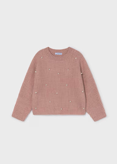 MAGLIONCINO PERLE ROSA