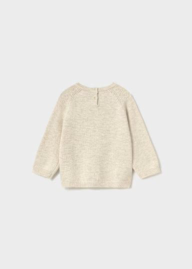 MAGLIONE BASICO TINTA UNITA CARTA DA ZUCCHERO